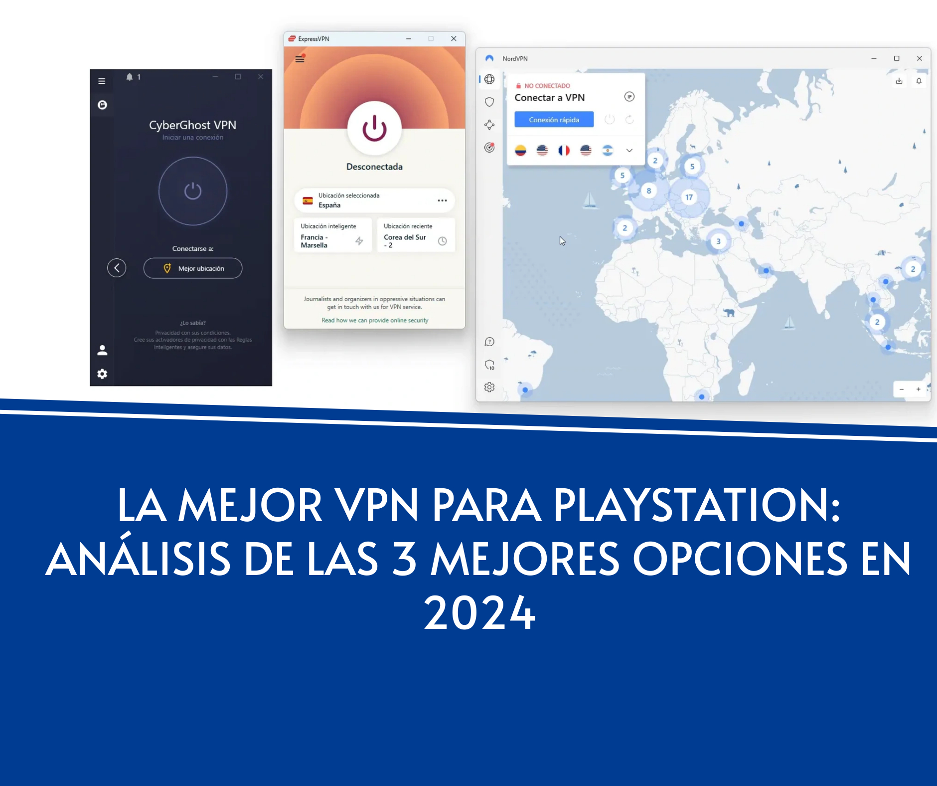 La MEJOR VPN PARA PLAYSTATION: Análisis de las 3 mejores opciones en 2024